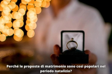 Perché le proposte di matrimonio sono così popolari nel periodo natalizio?